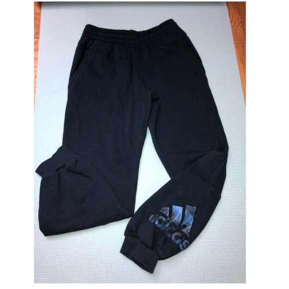 Adidas Boy's Joggers, Size Small - Picture 2 of 4